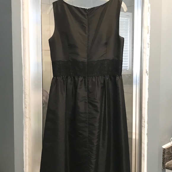 Liz Claiborne Satin Evening Dress - Picture 5 of 7
